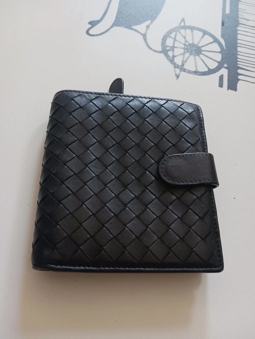 Bottega Veneta Woven Biffold Wallet